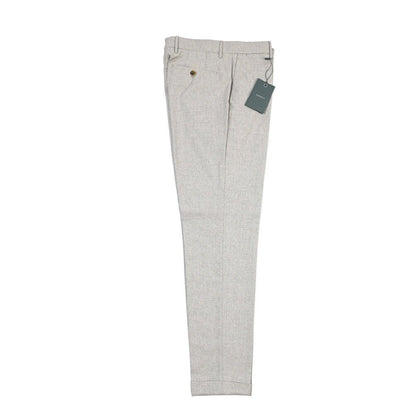 BERWICH “YRETRO LONG” ウール混 ノータックパンツ グレー(desert) 46 | GUARDAROBA MILANO OFFICIAL STORE