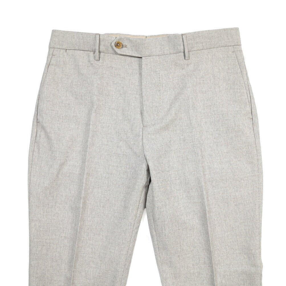 BERWICH “YRETRO LONG” ウール混 ノータックパンツ グレー(desert) 46 | GUARDAROBA MILANO OFFICIAL STORE