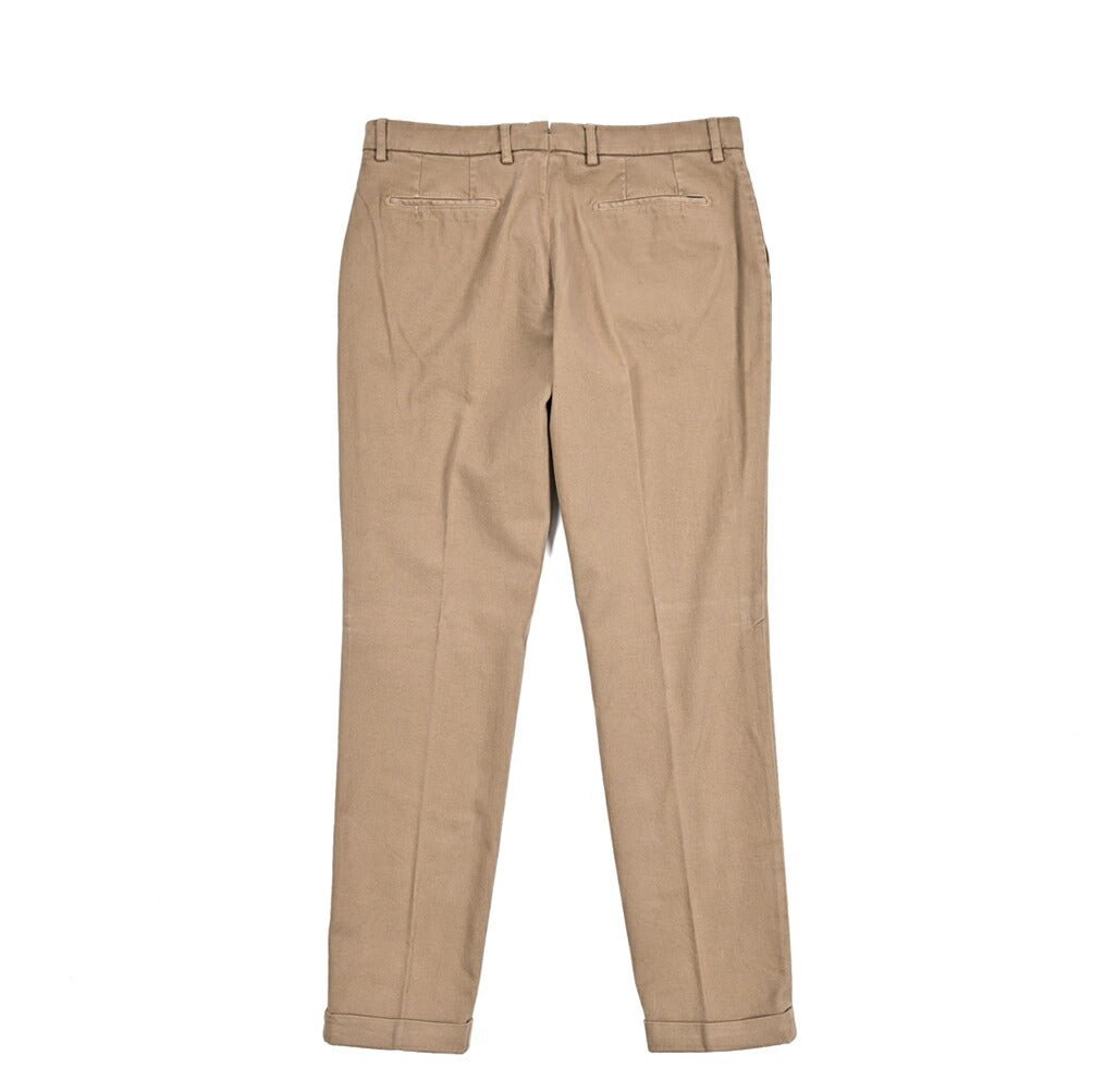 BERWICH "YRETRO LONG - GD" ストレッチコットン ノータックパンツ｜433650-48｜GUARDAROBA MILANO OFFICIAL STORE