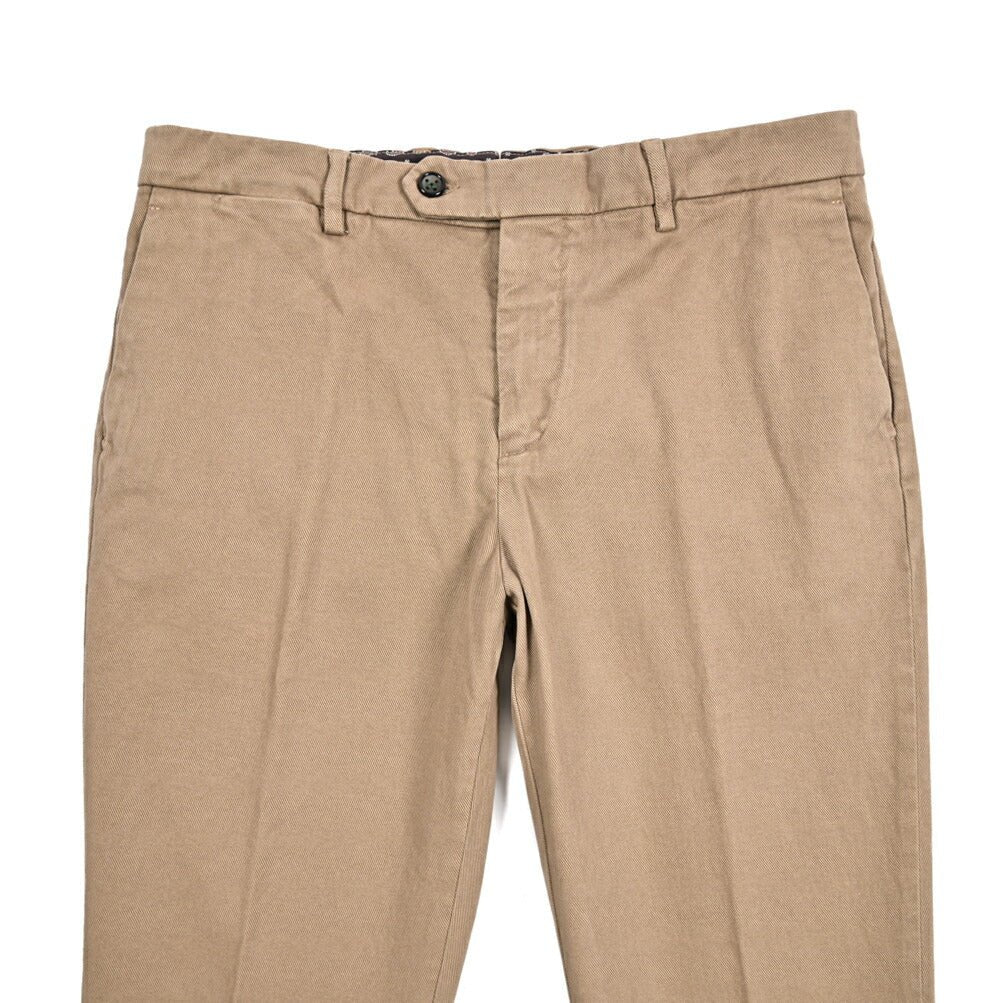 BERWICH "YRETRO LONG - GD" ストレッチコットン ノータックパンツ｜433650-48｜GUARDAROBA MILANO OFFICIAL STORE