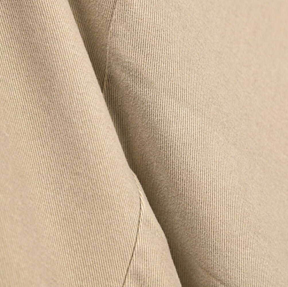 BERWICH “YRETRO LONG - GD” ストレッチコットン ノータックチノパンツ ベージュ(panna001) 48 | GUARDAROBA MILANO OFFICIAL STORE
