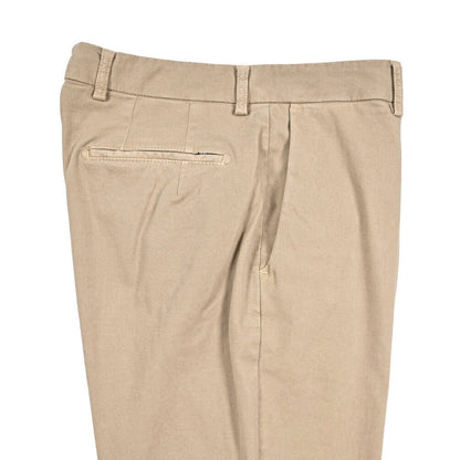 BERWICH “YRETRO LONG - GD” ストレッチコットン ノータックチノパンツ ベージュ(panna001) 48 | GUARDAROBA MILANO OFFICIAL STORE