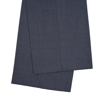 BERWICH “ZIP/1” ヴァージンウール100% ノータックスラックス ネイビー(blue) 50 | GUARDAROBA MILANO OFFICIAL STORE