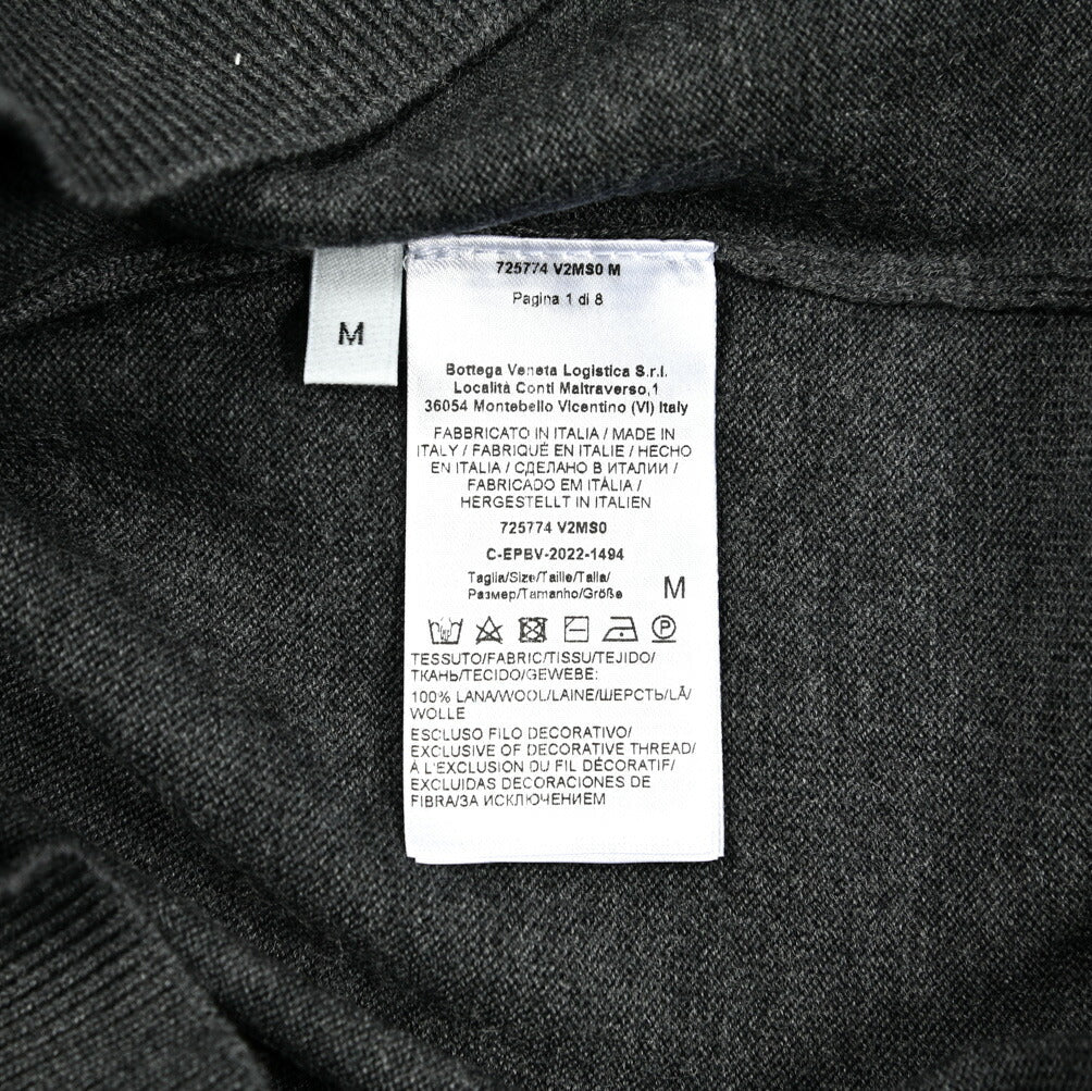 BOTTEGA VENETA ウール100% ハイネックニットセーター｜416390｜GUARDAROBA MILANO OFFICIAL STORE