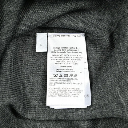 BOTTEGA VENETA ウール100% モックネックリブニットセーター｜416391｜GUARDAROBA MILANO OFFICIAL STORE