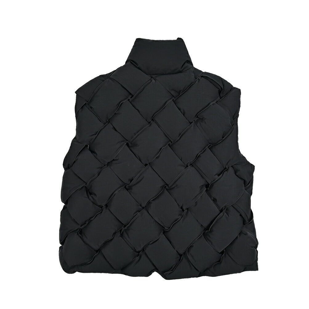 《レディース》BOTTEGA VENETA ナイロン100% イントレチャートダウンベスト｜GUARDAROBA MILANO OFFICIAL STORE