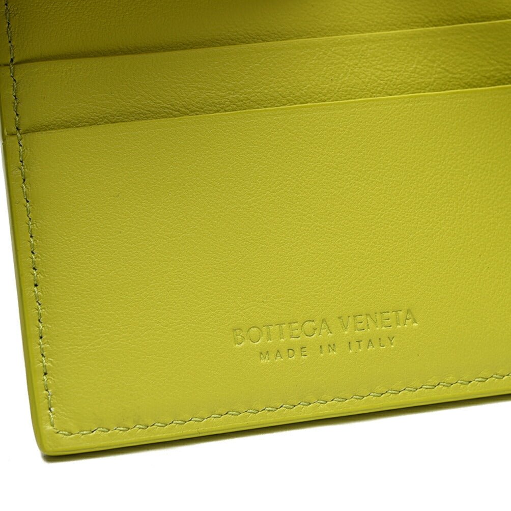 BOTTEGA VENETA カーフスキン イントレチャートレザーフォールディングウォレット(二つ折り財布)｜GUARDAROBA MILANO OFFICIAL STORE