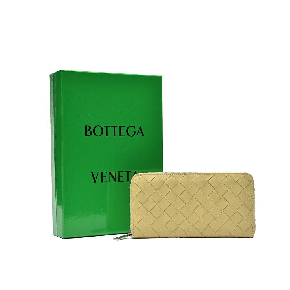 BOTTEGA VENETA イントレチャートレザー ラウンドジップウォレット(長財布)｜GUARDAROBA MILANO OFFICIAL STORE