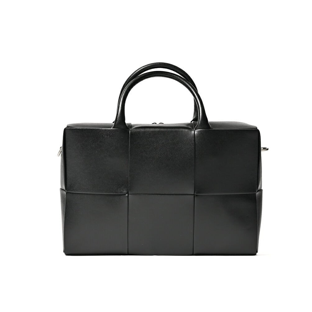 BOTTEGA VENETA "ARCO" カーフレザー100% トートバッグ / インレチャート ブラック 24cm×36cm×7.5cm×29cm×12cm | GUARDAROBA MILANO OFFICIAL STORE