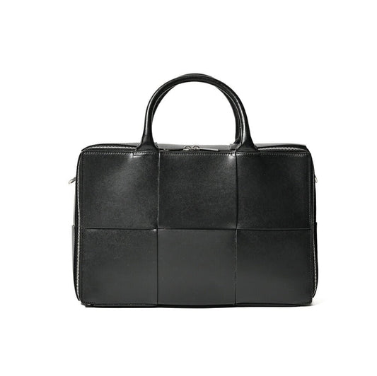 BOTTEGA VENETA "ARCO" カーフレザー100% トートバッグ / インレチャート ブラック 24cm×36cm×7.5cm×29cm×12cm | GUARDAROBA MILANO OFFICIAL STORE