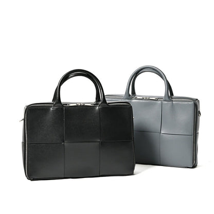 BOTTEGA VENETA "ARCO" カーフレザー100% トートバッグ / インレチャート ブラック 24cm×36cm×7.5cm×29cm×12cm | GUARDAROBA MILANO OFFICIAL STORE