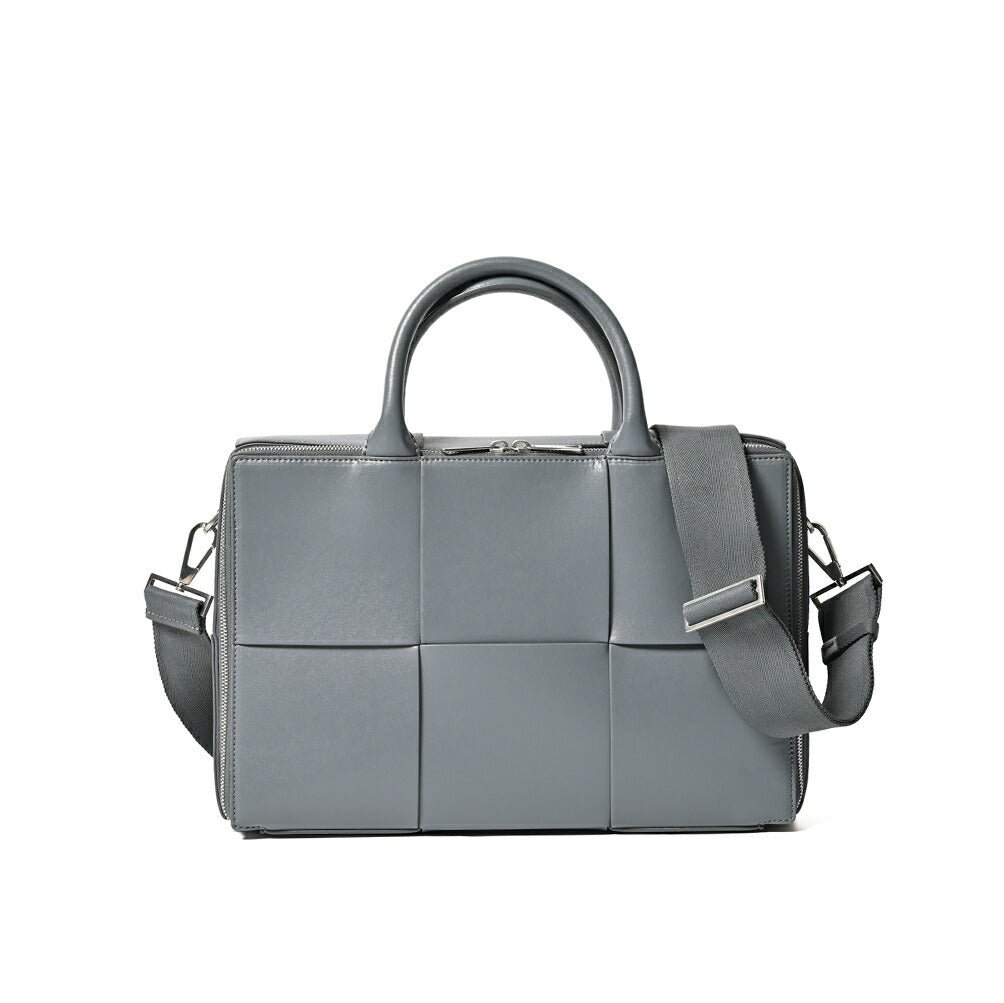 BOTTEGA VENETA "ARCO" カーフレザー100% トートバッグ / インレチャート グレー 24cm×36cm×7.5cm×29cm×12cm | GUARDAROBA MILANO OFFICIAL STORE