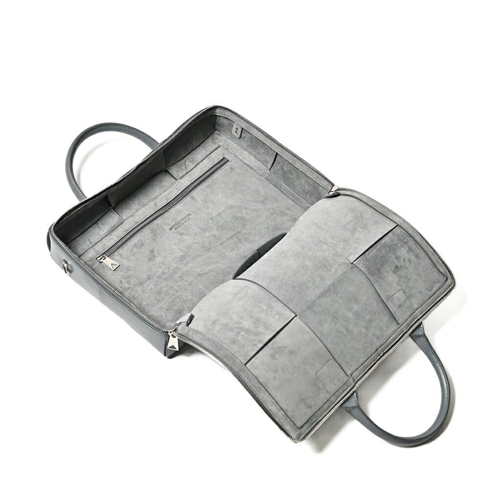 BOTTEGA VENETA "ARCO" カーフレザー100% トートバッグ / インレチャート グレー 24cm×36cm×7.5cm×29cm×12cm | GUARDAROBA MILANO OFFICIAL STORE