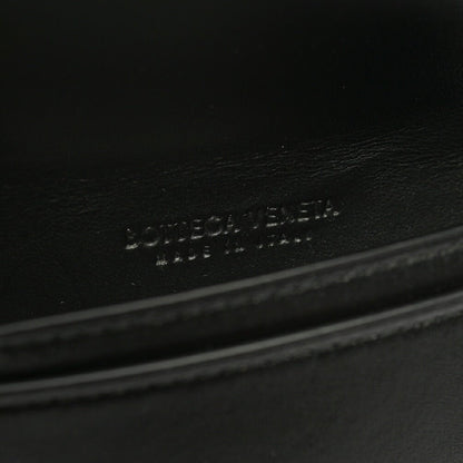 BOTTEGA VENETA “Cassette” カーフレザー100% イントレチャートカードケース ブラック 7.5cm×12.2cm×2.5cm | GUARDAROBA MILANO OFFICIAL STORE