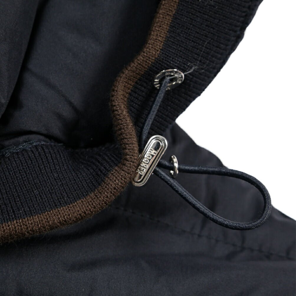 CLEARANCE SALE｜MOORER “ALESSIO-S3L” 高機能ストレッチナイロン 2WAYダウンボンバージャケット ネイビー(DARK BLU) 48 | GUARDAROBA MILANO OFFICIAL STORE
