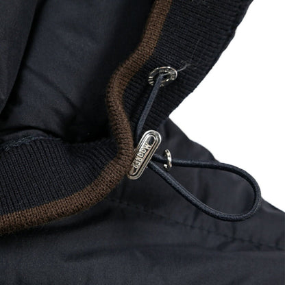 CLEARANCE SALE｜MOORER “ALESSIO-S3L” 高機能ストレッチナイロン 2WAYダウンボンバージャケット ネイビー(DARK BLU) 48 | GUARDAROBA MILANO OFFICIAL STORE