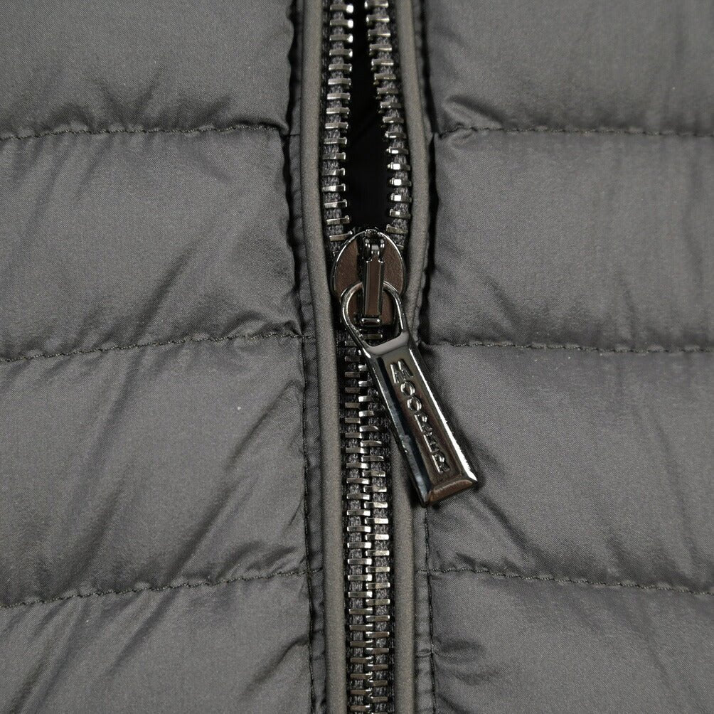 CLEARANCE SALE｜MOORER “BOLGI-LE” カシミヤ混ウール ダウンPコート グレー(LIGHT GREY) 48 | GUARDAROBA MILANO OFFICIAL STORE