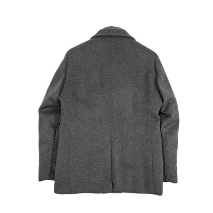 CLEARANCE SALE｜MOORER “BOLGI-LE” カシミヤ混ウール ダウンPコート グレー(LIGHT GREY) 48 | GUARDAROBA MILANO OFFICIAL STORE