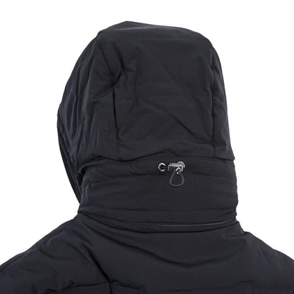 CLEARANCE SALE｜MOORER “CRAIG-KN” 高機能ストレッチナイロン フード付きダウンジャケット / ACQUA RESISTANT (撥水) ネイビー(DARK BLU) 46 | GUARDAROBA MILANO OFFICIAL STORE