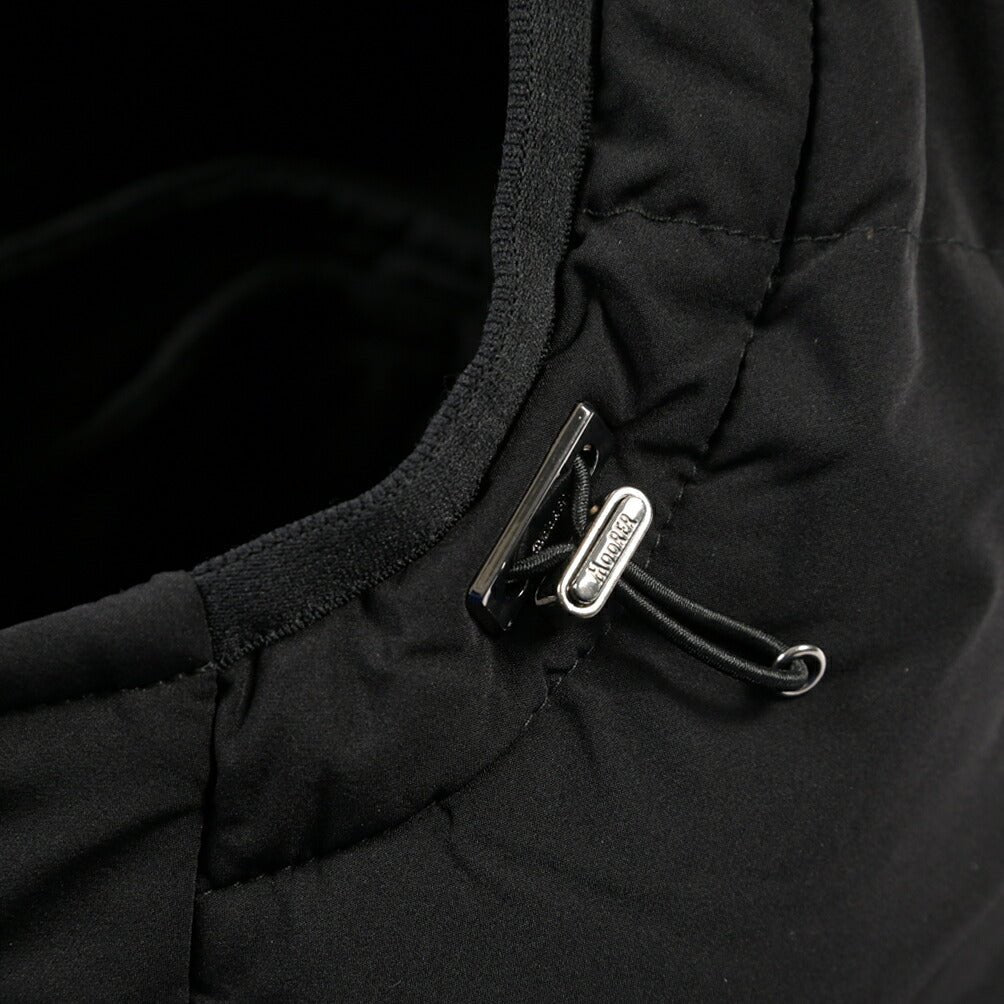 CLEARANCE SALE｜MOORER “DANNY-LEN” 高機能ストレッチナイロン フード付きダウンコート / ACQUA RESISTANT (撥水) ブラック(NERO) 54 | GUARDAROBA MILANO OFFICIAL STORE