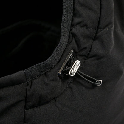 CLEARANCE SALE｜MOORER “DANNY-LEN” 高機能ストレッチナイロン フード付きダウンコート / ACQUA RESISTANT (撥水) ブラック(NERO) 54 | GUARDAROBA MILANO OFFICIAL STORE