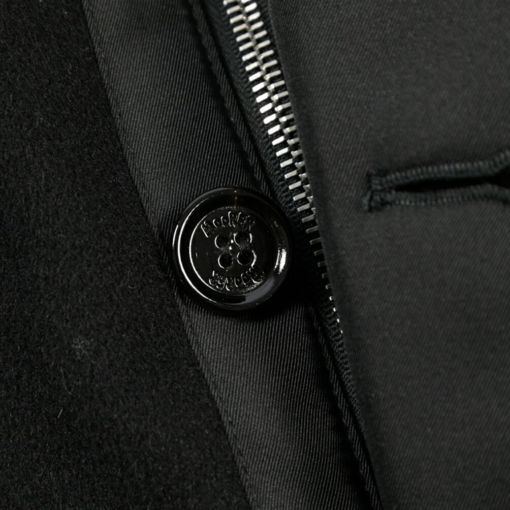 CLEARANCE SALE｜MOORER “DANNY-LEN” 高機能ストレッチナイロン フード付きダウンコート / ACQUA RESISTANT (撥水) ブラック(NERO) 54 | GUARDAROBA MILANO OFFICIAL STORE