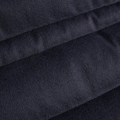 CLEARANCE SALE｜MOORER “DAVIDE-LSL” カシミヤ混ウール フード付きダウンコート / ACQUA RESISTANT (撥水) ネイビー(NAVY) 48 | GUARDAROBA MILANO OFFICIAL STORE