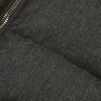 CLEARANCE SALE｜MOORER “FIRE-FF” ウール100% フード付きダウンベスト グレー(MORO) 48 | GUARDAROBA MILANO OFFICIAL STORE