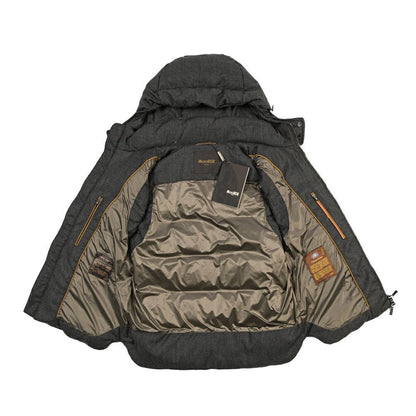 CLEARANCE SALE｜MOORER “FIRE-FF” ウール100% フード付きダウンベスト グレー(MORO) 48 | GUARDAROBA MILANO OFFICIAL STORE