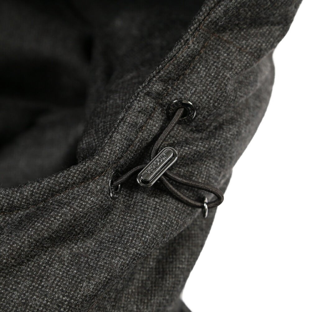 CLEARANCE SALE｜MOORER “FIRE-FF” ウール100% フード付きダウンベスト グレー(MORO) 48 | GUARDAROBA MILANO OFFICIAL STORE