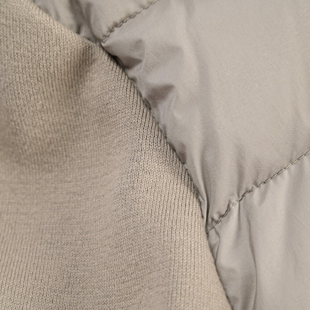 CLEARANCE SALE｜MOORER “LENZ-S3L” ニットコンビ フード付きダウンジャケット ベージュ(PEARL) 48 | GUARDAROBA MILANO OFFICIAL STORE