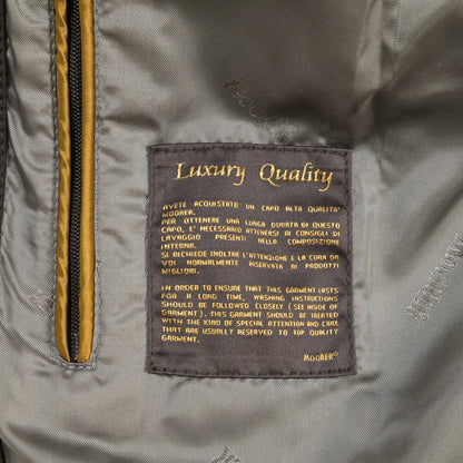 CLEARANCE SALE｜MOORER “MAURILIO-CPF” ラムスキン100% スエードレザーブルゾン MA-1 ベージュ(GESSO) 48 | GUARDAROBA MILANO OFFICIAL STORE