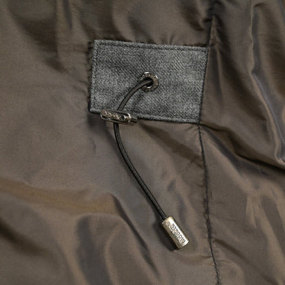 CLEARANCE SALE｜MOORER “MORRIS-CL” カシミヤ100% 立襟ファー付ダウンジャケット グレー(GRIGIO) 48 | GUARDAROBA MILANO OFFICIAL STORE