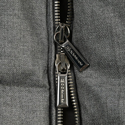 CLEARANCE SALE｜MOORER “MORRIS-CL” カシミヤ100% 立襟ファー付ダウンジャケット グレー(GRIGIO) 48 | GUARDAROBA MILANO OFFICIAL STORE