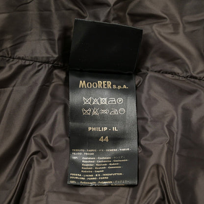 CLEARANCE SALE｜MOORER “PHILIP-IL” カシミヤ100% スタンドカラーダウンジャケット / Loro Piana製生地 (RAIN SYSTEM) ネイビー(BLU SCURO) 44 | GUARDAROBA MILANO OFFICIAL STORE