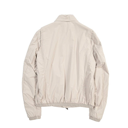 CLEARANCE SALE｜MOORER “STAZIO-SKT” ポリエステル100% スタンドカラー中綿ジャケット / ACQUA PROOF (防水) ベージュ(AVORIO) 48 | GUARDAROBA MILANO OFFICIAL STORE