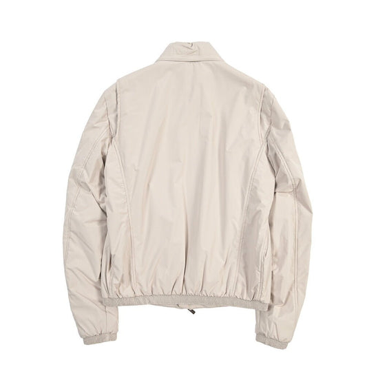 CLEARANCE SALE｜MOORER “STAZIO-SKT” ポリエステル100% スタンドカラー中綿ジャケット / ACQUA PROOF (防水) ベージュ(AVORIO) 48 | GUARDAROBA MILANO OFFICIAL STORE