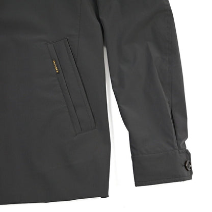 CLEARANCE SALE｜MOORER “VOLMER-KN” 高機能ストレッチナイロン Pコート / ACQUA RESISTANT (撥水) グレー(ASFALTO) 46 | GUARDAROBA MILANO OFFICIAL STORE