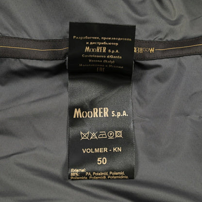 CLEARANCE SALE｜MOORER “VOLMER-KN” 高機能ストレッチナイロン Pコート / ACQUA RESISTANT (撥水) グレー(ASFALTO) 46 | GUARDAROBA MILANO OFFICIAL STORE