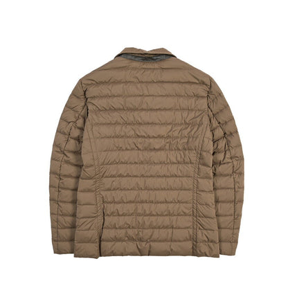 CLEARANCE SALE｜MOORER “ZAVYER-S3” 高機能ストレッチナイロン ダウンジャケット / ACQUA RESISTANT (撥水) ブラウン(BEAVER) 44 | GUARDAROBA MILANO OFFICIAL STORE