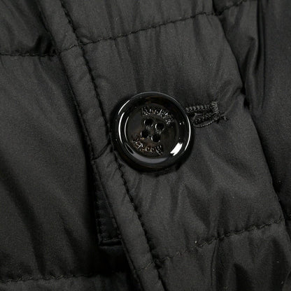 CLEARANCE SALE｜MOORER “ZAYN-OP” 高機能ストレッチナイロン ライトダウンジャケット / ACQUA RESISTANT (撥水) ブラック(NERO) 42 | GUARDAROBA MILANO OFFICIAL STORE