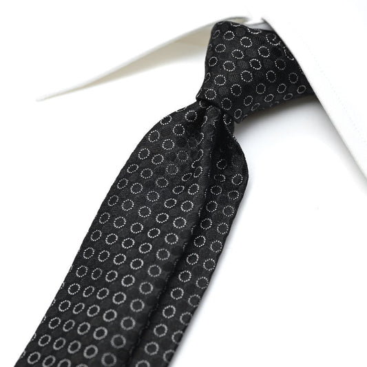 DOLCE & GABBANA シルク100% ドットネクタイ(ナロータイ)｜409085｜GUARDAROBA MILANO OFFICIAL STORE