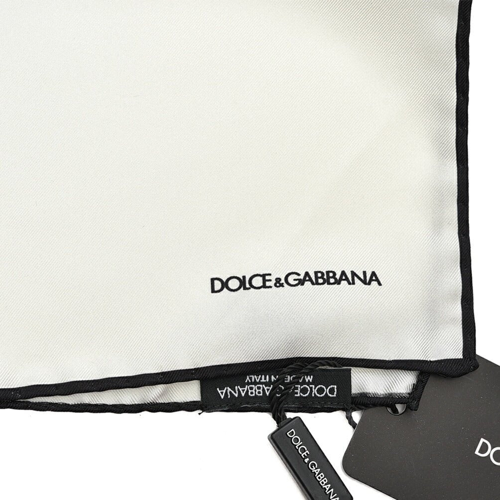 DOLCE & GABBANA シルク100% ポケットチーフ｜409044｜GUARDAROBA MILANO OFFICIAL STORE