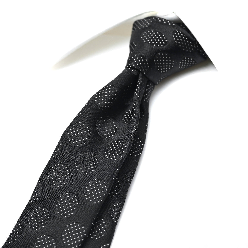 DOLCE & GABBANA シルク100% ドットネクタイ(ナロータイ)｜409111｜GUARDAROBA MILANO OFFICIAL STORE