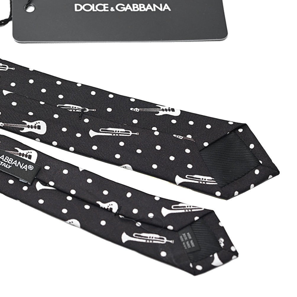 DOLCE & GABBANA シルク100% ドットネクタイ(ナロータイ)｜409113｜GUARDAROBA MILANO OFFICIAL STORE
