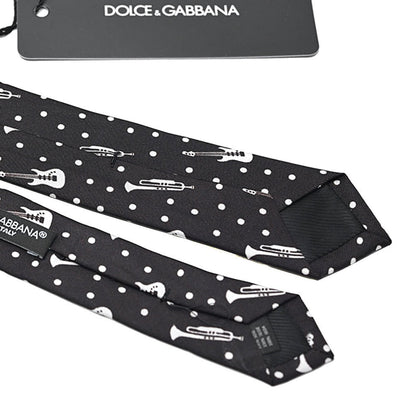 DOLCE & GABBANA シルク100% ドットネクタイ(ナロータイ)｜409113｜GUARDAROBA MILANO OFFICIAL STORE