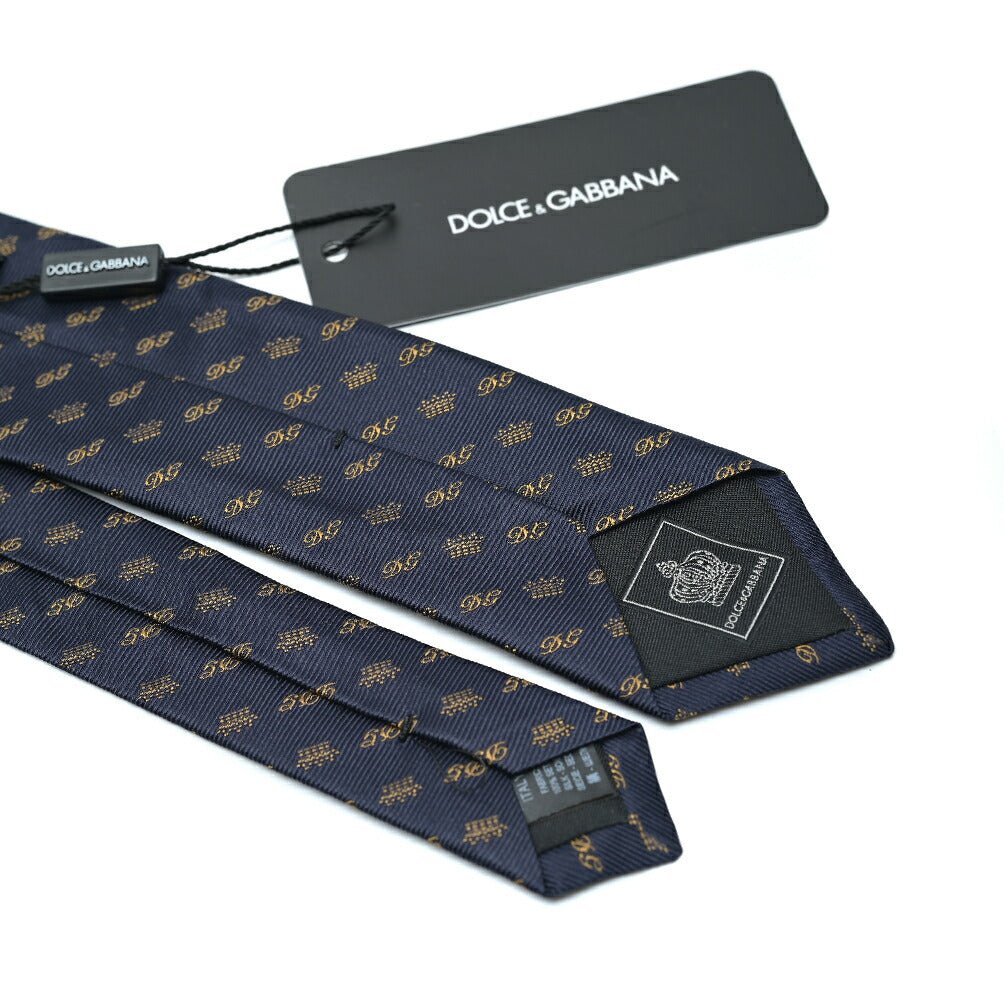 DOLCE & GABBANA シルク100% ロゴネクタイ(ナロータイ)｜GUARDAROBA MILANO OFFICIAL STORE