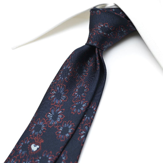 DOLCE & GABBANA シルク100% 花柄ネクタイ(ナロータイ)｜409099｜GUARDAROBA MILANO OFFICIAL STORE