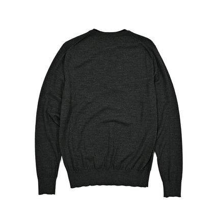 DOLCE & GABBANA ヴァージンウール100％ クルーネックニットセーター(レイヤードデザイン)｜GUARDAROBA MILANO OFFICIAL STORE