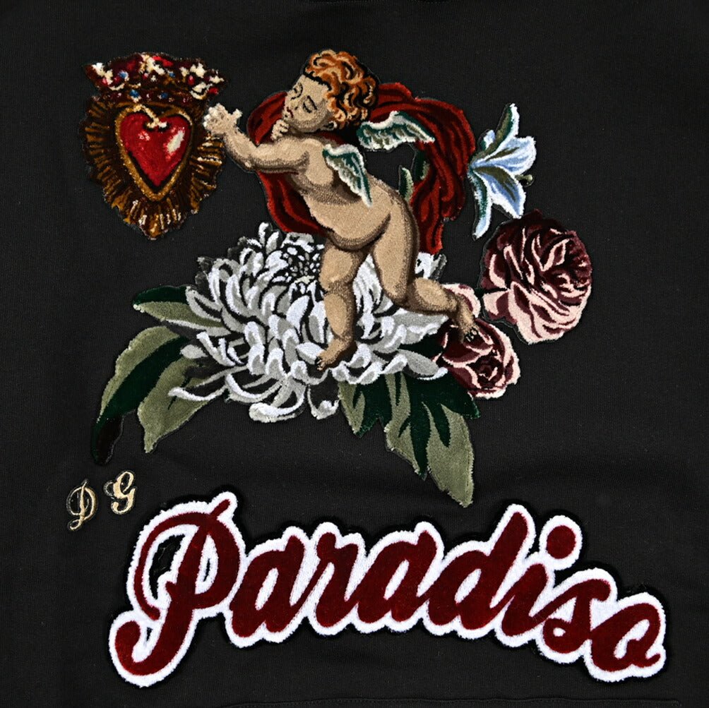 DOLCE & GABBANA コットンスウェット プルオーバーパーカー(裏起毛)｜GUARDAROBA MILANO OFFICIAL STORE